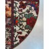 Vintage Persian Hand-Knotted Patchwork Carpet Traditional Red