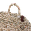 Palm Leaf Basket Handwoven with Handle – Perfect for Home Organization - Set of 3