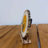 Wooden Desk Clock with Deer Design