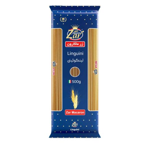 Zar Macaron Linguine Pasta for Italian-Style Dishes, Smooth & Easy to Cook – 500g, Pack of 3