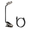 Minimalist Metal Clip-On Desk Lamp – Compact Reading Light