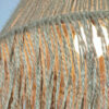 Handmade Woven Hemp Pendant - Fringe Bohemian Ceiling Lamp