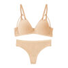 Bra and Panties Set, Summer Cotton Model - Matching Harness Bralette