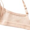Bra and Panties Set, Summer Cotton Model - Matching Harness Bralette