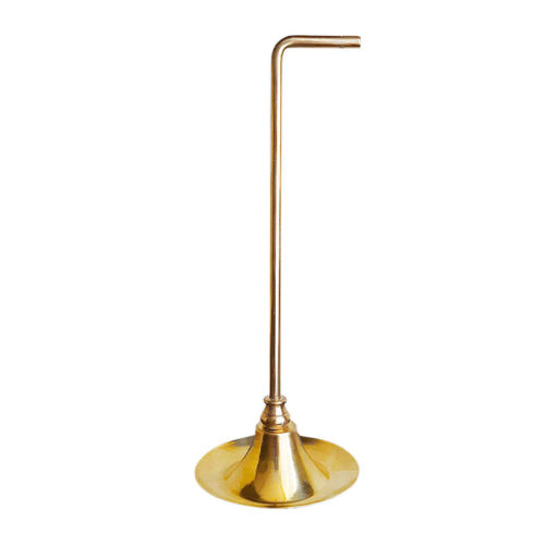 Brass Hanging Incense Holder Boho in Golden for Meditation Space