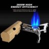 Compact Foldable Gas Stove for Camping