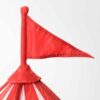 Cozy Play Tent for Kids Castle Model in Red