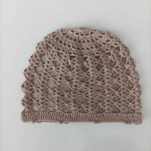 Crocheted Hat – Soft and Warm Perfect Gift Ideas for Winter with Geometric Design
