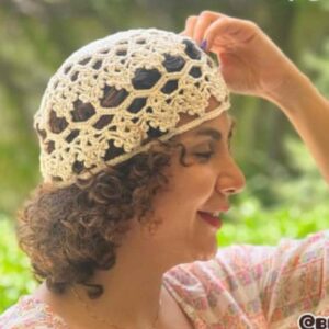 Crocheted Hat – Warm & Trendy Perfect Winter Accessory in Cream