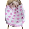 Handwoven Crocheted Baby Bedspread - A Perfect Blend of Comfort and Style