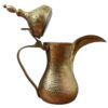 Premium Brass Dallah Arabic Coffee Pot – Jannat Model