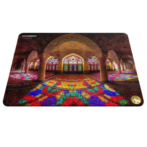 Elegant Desk Mouse Pad with Traditional Iranian Architectural Design