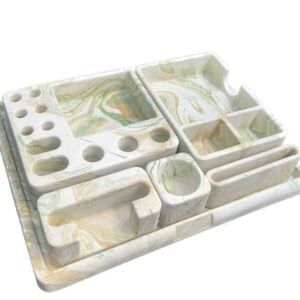 Elegant Desk Organizer Accessory for Office with 6 Piece