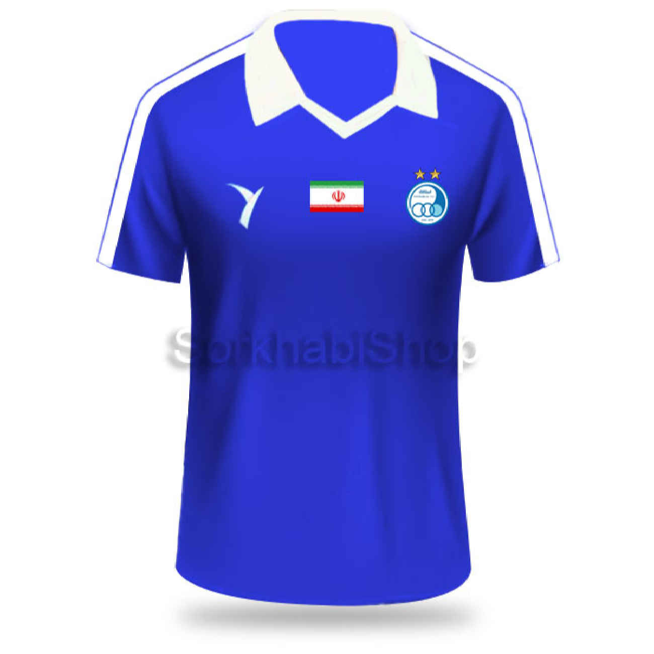 Esteghlal Home Jersey 2024/2025 with Custom Design