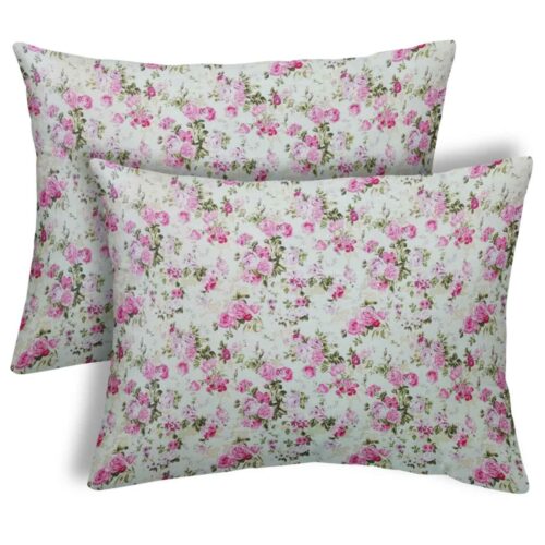 Floral Pillowcase - for a Dreamy Sleep (Pack of 2)