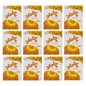 Halal Blended Jelly Powder Pack by Jelid Deraje, 100 gr (x12)