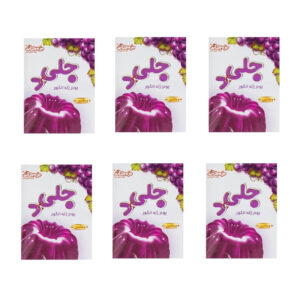 Halal Blended Jelly Powder Set by Jelid Deraje, 100 gr (x6)