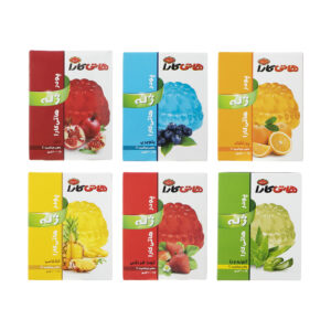 Halal Mixed Jelly Powder Pack by Hati Kara, 100 gr (x6)