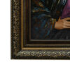 Hand-Knotted Persian Pictorial Rug in Silk - Kurdish Girl