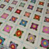Handcrafted Knitted Crochet Bedspread – Cozy, Elegant & Perfect for Bedroom Décor