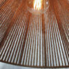 Handmade Woven Hemp Chandelier - Natural Cone Pendant Light
