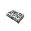 Handmade Jewelry Bone Box - Gray Bird & Flower Design