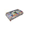 Handmade Jewelry Bone Box - Blue Pictorial Design