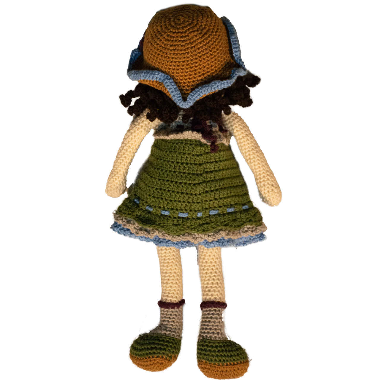 Amigurumi Handmade Crochet Doll – Green Cuddly Creation