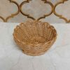 Multipurpose Wicker Basket - Rustic Modern Brown Organizer