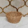 Multipurpose Wicker Basket - Rustic Modern Brown Organizer