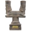 Historical Persian Achaemenid Human Head Column Capital Persepolis Figurine