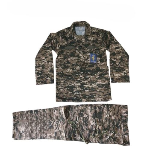 Iranian IRGC Navy Military Uniform – Digital Camouflage Checkered Pattern Uniform