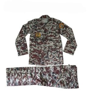 Iranian Thick Digital Military Uniform – the Air Defense Force, Grade One