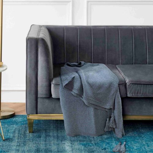 Knitted Sofa Throw Blanket for Living Room – Perfect for All Seasons