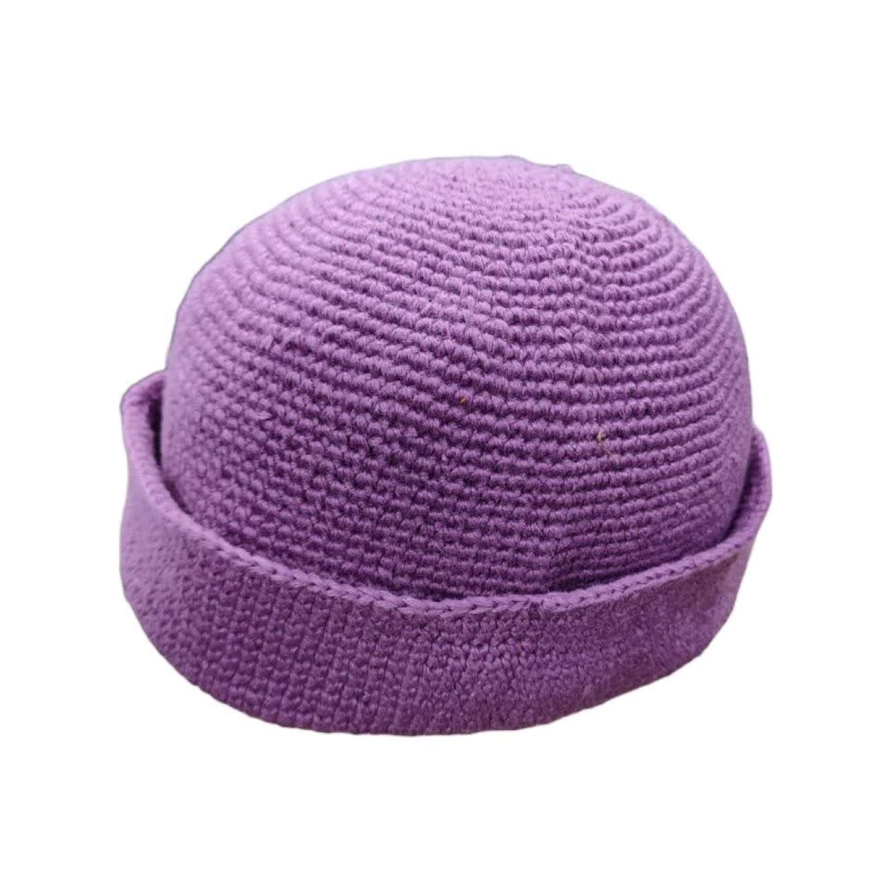 Knitted Turkish Kufi Taqiyah – Stylish Muslim Prayer Hat for Comfort and Faith