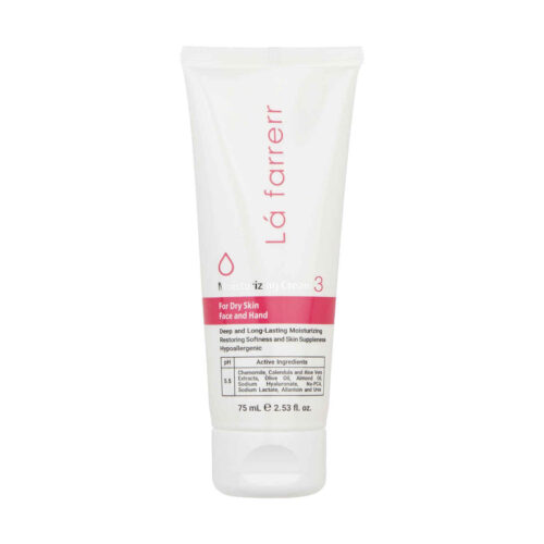 La Farrerr Moisturizing Cream for Dry Skin - Face and Hand, Hypoallergenic, 75 mL(pack of 2)