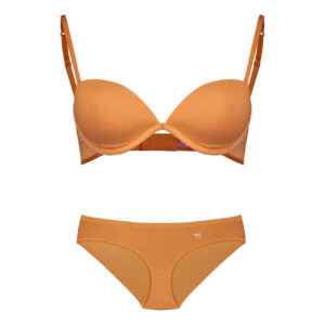 Lingerie Set – Bold Pink Lingerie with Underwired Bra