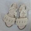Macrame Sandals with Blossom Design - Handmade Footwear for Summer