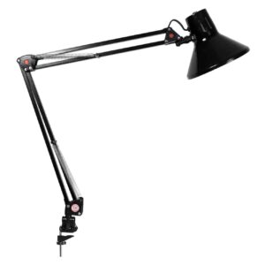 Funky Metal Adjustable Desk Lamp – Clamp Desk Lamp with Articulating Arm