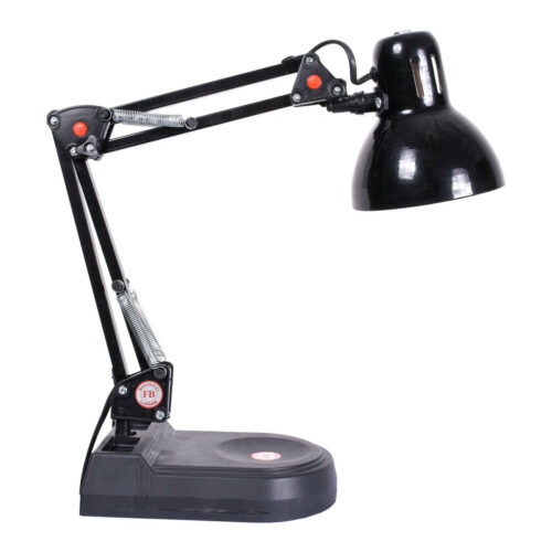 Minimalist Adjustable Metal Reading Lamp – Spring-Balanced Task Light
