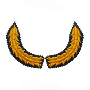 Military Insignia – A pair of raised cluster emblems for FARAJA Cap