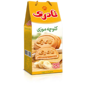 Naderi Banana Cookies – Pack of 6 double cookies (6x) – Koloocheh