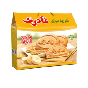 Naderi Banana Cookies in Box – Pack of 10 Double cookies (Koloocheh) – 3 Packs