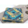 Decorative Wall Key Holder for Your Home Decor with Tile and Bird Design
