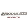 Persian Car Emblem - Lead Emblem 1725 for Rear Pillar of Paykan
