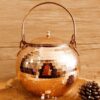 Persian Copper Abgoosht Pot with Lid for Cooking Model 9114