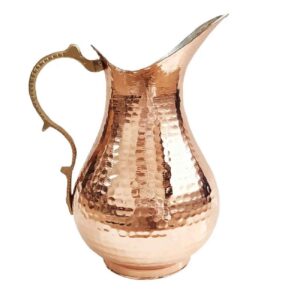 Persian Copper Pitcher – Handcrafted Art for Traditional and Modern Home