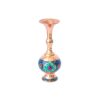 Persian Decorative Copper Vase, Handcrafted with an Elegant Lotus Flower Design for a Refined Look
