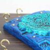 Persian Decorative Wooden Wall Key Holder - Handcrafted with Leaf Design for Your Home Decor