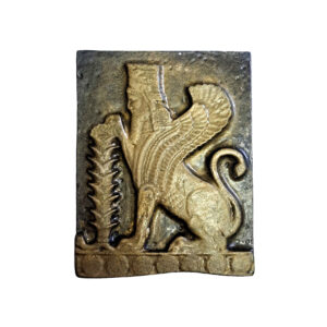 Persian Figurine – Achaemenid Winged Lion Inscription Model Statue